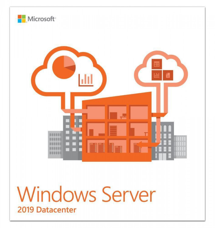 Microsoft Windows Server Datacenter 2019 DSP OEI DVD 24 Core (P71-09042)
